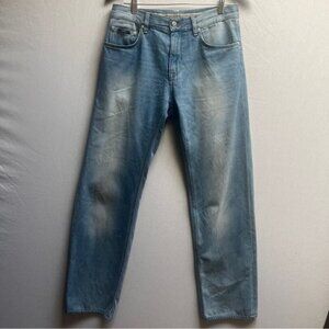 Hugo Boss Light Wash Slim Straight Leg Denim Jeans 32